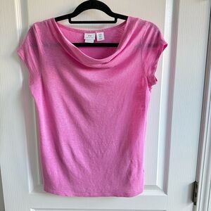 Cowl Neck Pink Women’s Top